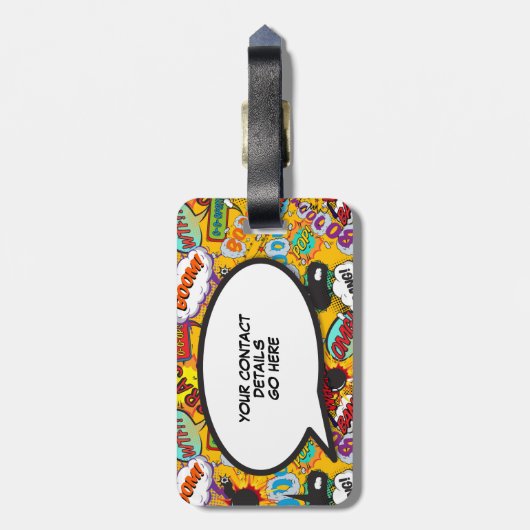 NET GETROUWD Grappig Kleurrijk Gepersonaliseerd Bagagelabel (Achterkant verticaal)