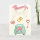 Net Getrouwd Huwelijk Kaart (Voorkant)