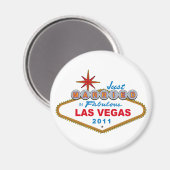 Net getrouwd in Fabulous Las Vegas 2011 Magneet (Voorkant / Achterkant)