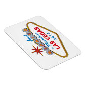 Net getrouwd in Fabulous Las Vegas 2014 (Sign.) Magneet (Rechterzijde)