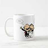 Net getrouwd koffiemok (Links)