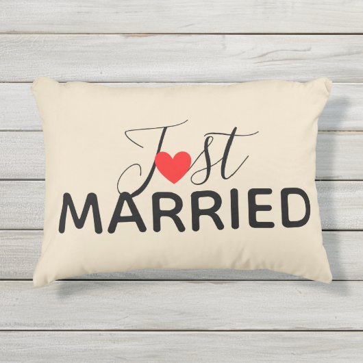 Net Getrouwd Kussen voor Buiten (Voorkant)