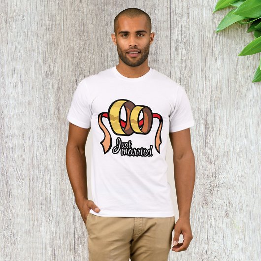 Net getrouwd Mannen T-shirt