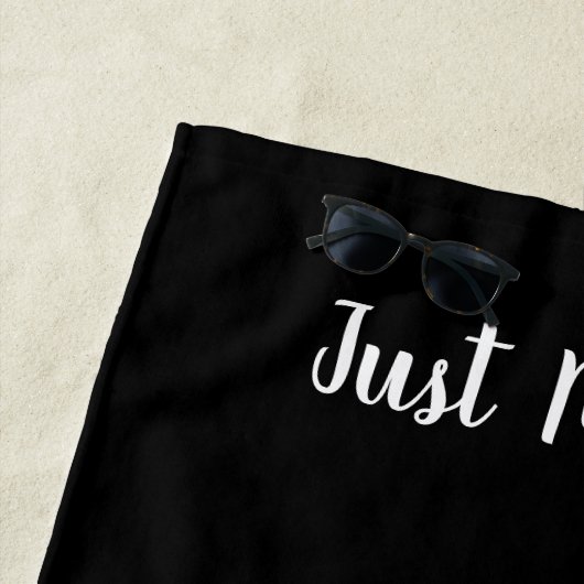 Net getrouwd met meneer en mevrouw strandlaken voo (In situ)