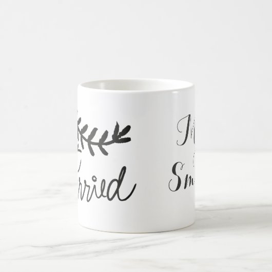 Net getrouwd mevrouw Smith Couple Coffee Mok Funny (Center)