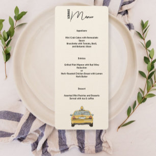 Net getrouwd New York City Diner Menu