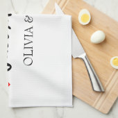 Net Getrouwd Persoonlijk Theedoek (Quarter Fold)