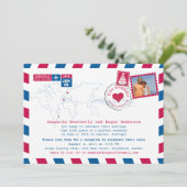 Net Getrouwd | Post Portugese Luchtpost Ontvangstb Kaart (Staand voorkant)