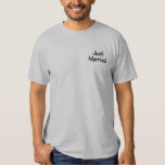 Net getrouwd shirt<br><div class="desc">Gewoon getrouwd t-shirt... ... . geweldig cadeau voor de bruidegom</div>