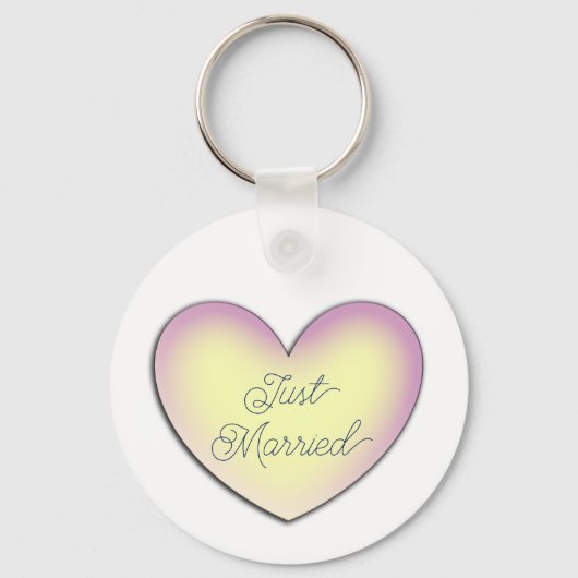 Net getrouwd  sleutelhanger (Voorkant)