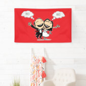 Net getrouwd spandoek (Insitu)