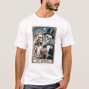 Net getrouwd Tarot Kaart Theme T-shirt