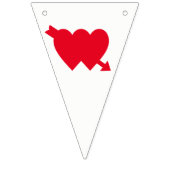 NET GETROUWD teken Vlaggetjes (Eerste vlag)