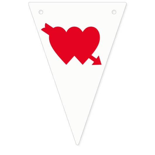 NET GETROUWD teken Vlaggetjes (Eerste vlag)