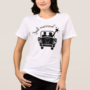 Net Getrouwd Tri-Blend Shirt
