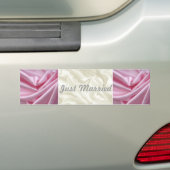 Net Getrouwd Trouwbumpersticker Bumpersticker (Op auto)