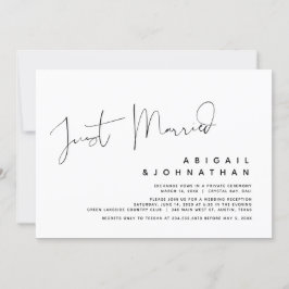 Net Getrouwd, Trouwfeest Uitnodiging