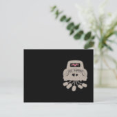 Net getrouwd. Trouwontwerp voor pasgetrouwden Briefkaart (Staand voorkant)