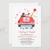 Net Getrouwd Uitnodiging (Voorkant / Achterkant)