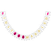 "Net getrouwd" Vlaggetjes (Alle)