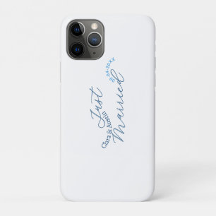 Net getrouwd voeg koppel naam datum jaar trouwsim Case-Mate iPhone case