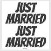 NET GETROUWD XL Autostickers (2) - ZWART Sticker (Vel)