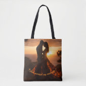 Net getrouwd zielsverwant tote bag (Voorkant)