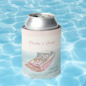 Net getrouwde boot voor bruiloft blikjeskoeler