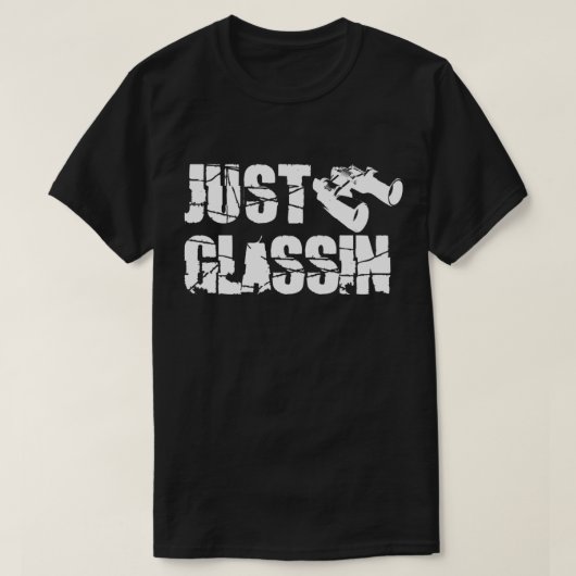 NET GLASSIN T-SHIRT (Design voorkant)