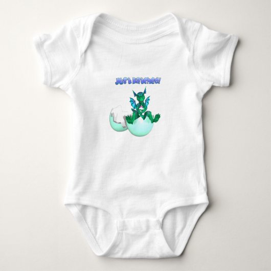 Net Hatched Baby Dragon T-Shirt (Voorkant)