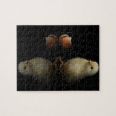 Net Hatched Chick Legpuzzel (Horizontaal)