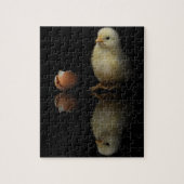 Net Hatched Chick Legpuzzel (Verticaal)