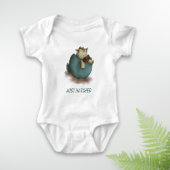 Net Hatched Cute Baby Dragon Newborn Illustratie Romper