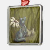 Net Hatched Metalen Ornament (Links)