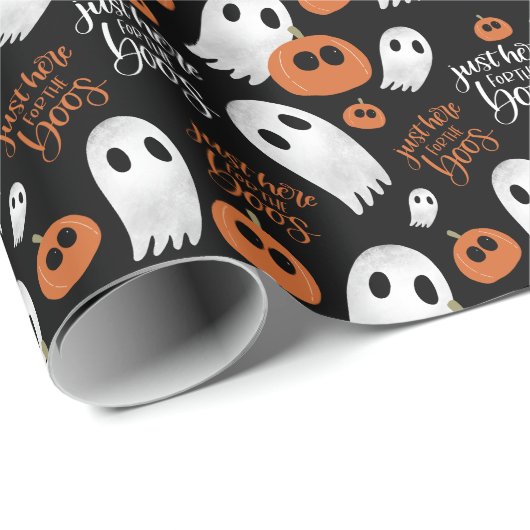 Net hier voor de Schattigee en feestelijke Hallowe Cadeaupapier (Rol Hoek)