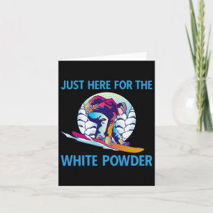 Net hier voor de witte poeder retro jaren 90 jaren kaart
