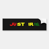NET IRIE BUMPERSTICKER (Voorkant)