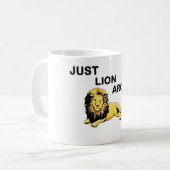 NET LION ROND KOFFIEMOK (Voorkant links)