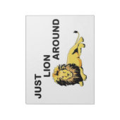 NET LION ROND NOTITIEBLOK (Linkerzijde)