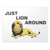 NET LION ROND NOTITIEBLOK (Voorkant)
