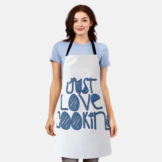 Net Love Cooking Schort (Gedragen)