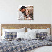 Net Love Personalized Photo Wrapped Canvas (Insitu (Slaapkamer))