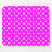 Net Magenta van het Patroon met Wit Muismat (Voorkant)