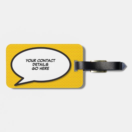 NET MARRIED Fun Modern Bagagelabel (Achterkant horizontaal)