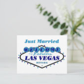 NET MARRIED Las Vegas Briefkaart (Staand voorkant)
