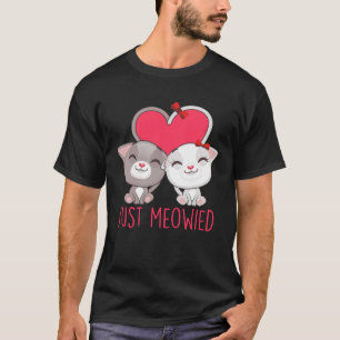 Net Meowied Leuke Geweldige Kat Kittens T-shirt