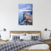 Net na zonsondergang | Vernazza, Cinque Terre, Ita Canvas Afdruk (Insitu (Slaapkamer))