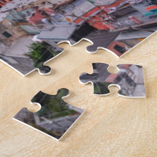 Net na zonsondergang | Vernazza, Cinque Terre, Ita Legpuzzel (Zijkant)