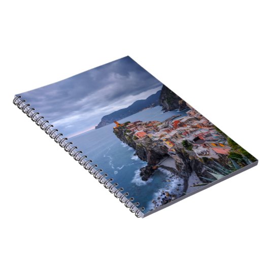 Net na zonsondergang | Vernazza, Cinque Terre, Ita Notitieboek (Rechterzijde)