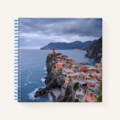 Net na zonsondergang | Vernazza, Cinque Terre, Ita Notitieboek (Voorkant)